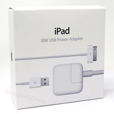 Genuine OEM Apple iPad 10W USB Power Adapter 30 Pin Charger