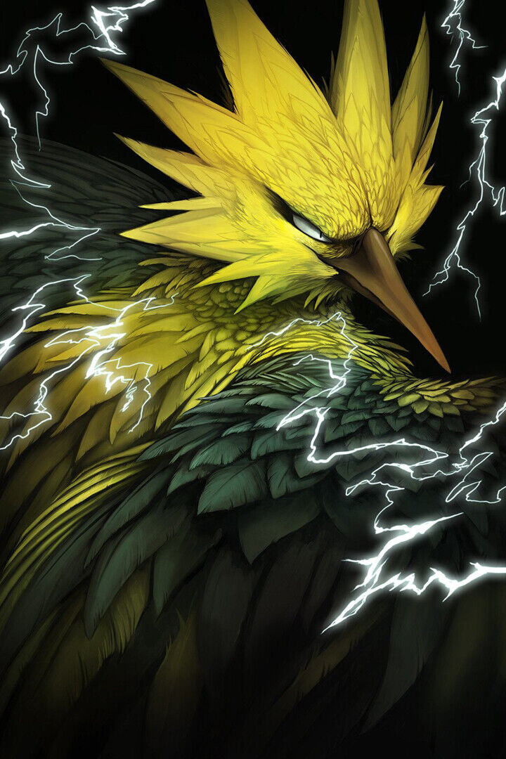 Quadro e poster Zapdos - Pokemon - Quadrorama