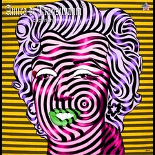 Contemporary Wall Art Pop Painting Marilyn Monroe Famouse Portrait  Woman Artist