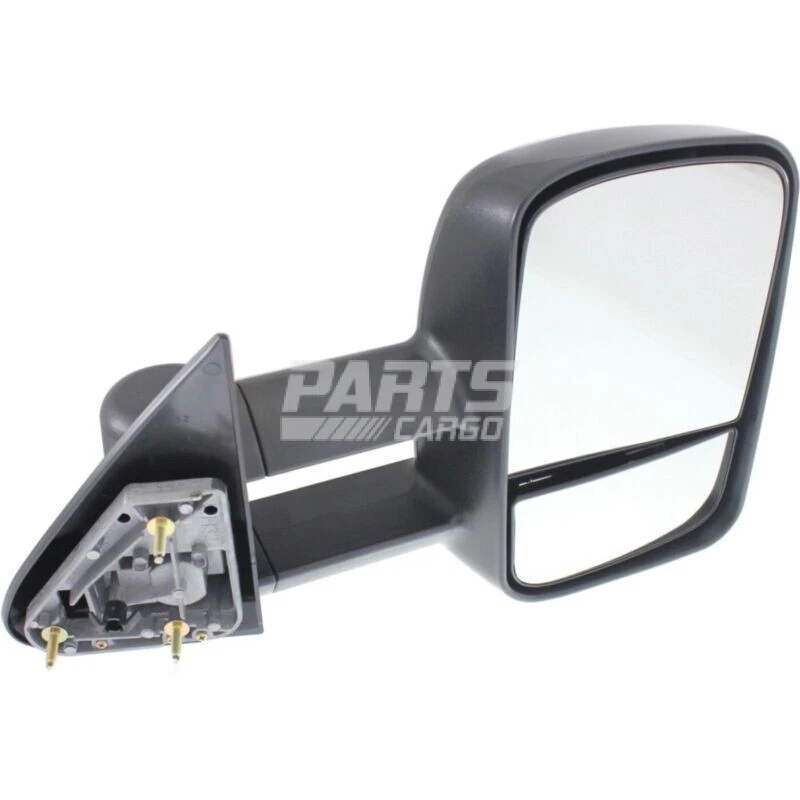 Espejo de remolque derecho y derecho ajuste manual manual plegable texturizado para 00-06 Gmc Yukon Foto 4 de 4