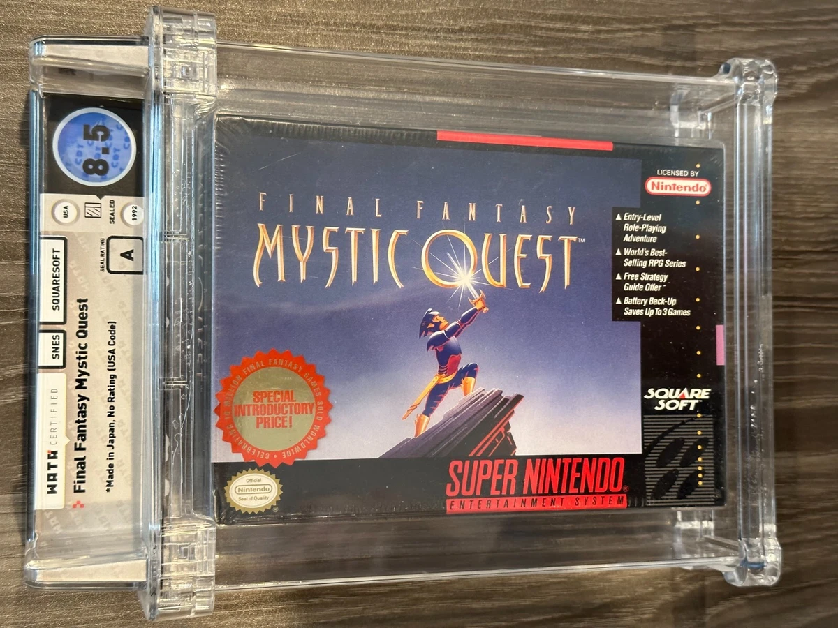 Final Fantasy Mystic Quest Super Nintendo ar.inspiredpencil.com