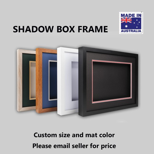 3D Deep Shadow Box Photo Picture Frame Art Work Display A4, A3, A2, A1 size  | eBay
