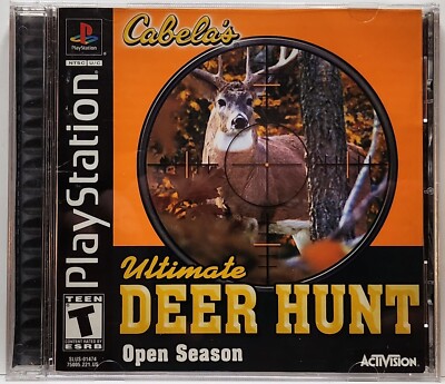 Cabela's Ultimate Deer Hunt (Sony PlayStation 1, 2002) PS1 CIB Tracked Shipping 