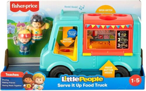 Fisher-Price Little People Serve It Up Food Truck - 第 1/6 張圖片