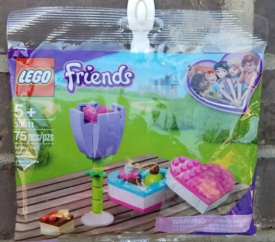 Lego 30411 FRIENDS Chocolate Box Flower Sealed Polybag 75 Piece Building  Set