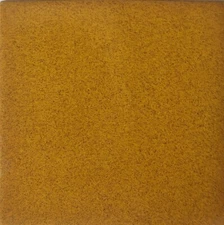 S#028) Mexican Tile sample Ceramic Handmade 4x4 inch, OLD GOLD COLOR