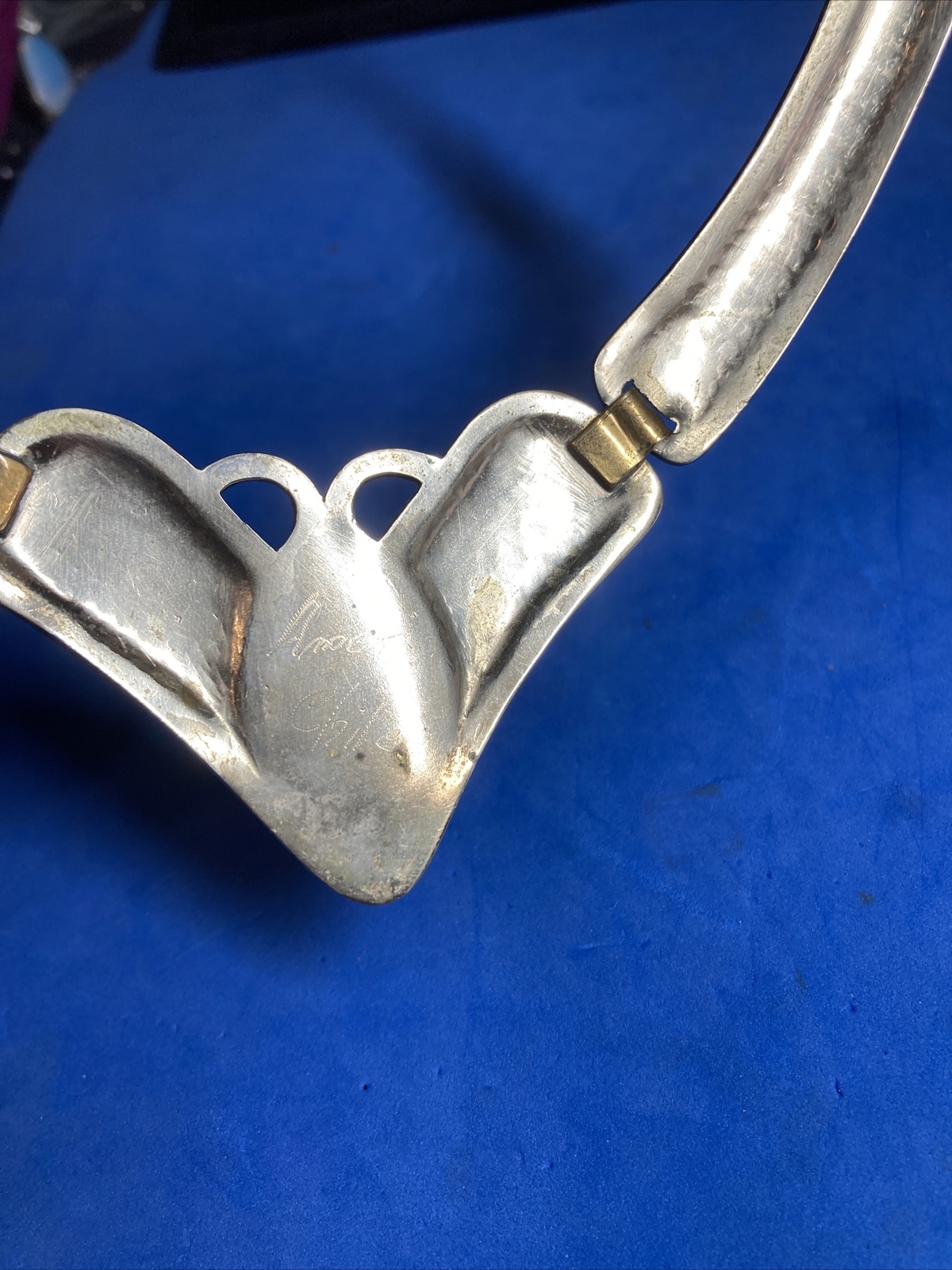 Artesenia Ameri Chile Brass Silver Lapis Lazuli S… - image 7