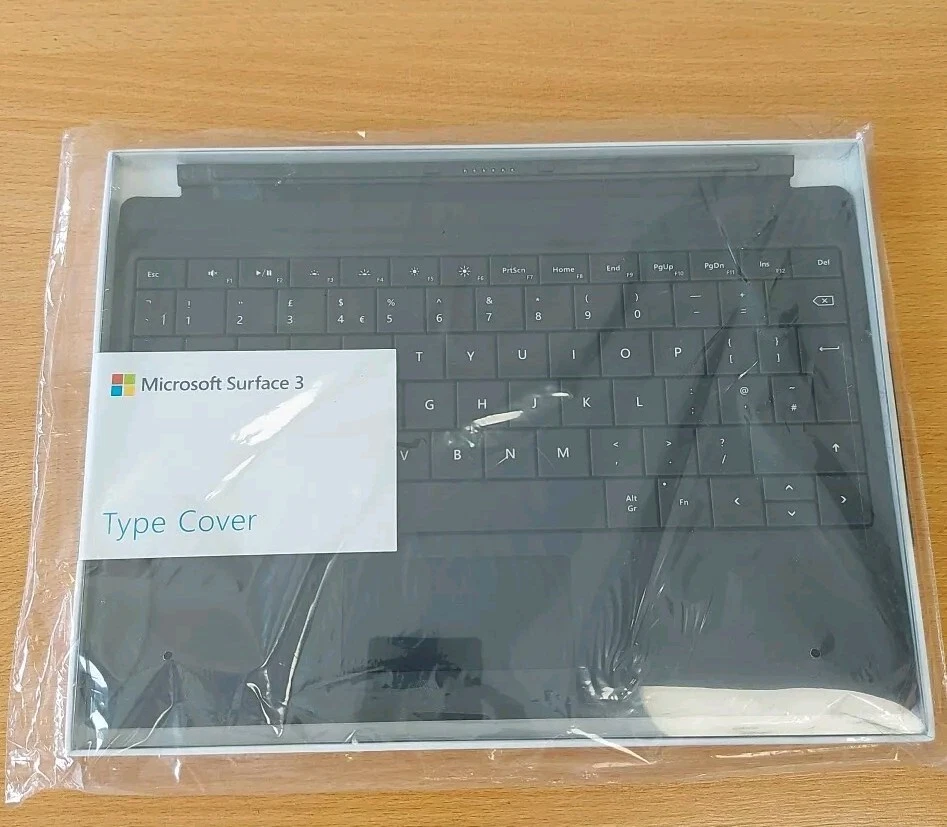 microsoft surface 3 type cover uk layout (NOT compatible with Surface PRO & GO) - Image 2 of 3