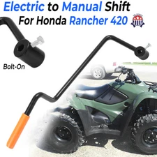 For Honda Rancher 420 ES Shifter Conversion Electric to Manual Foot Shift TRX420