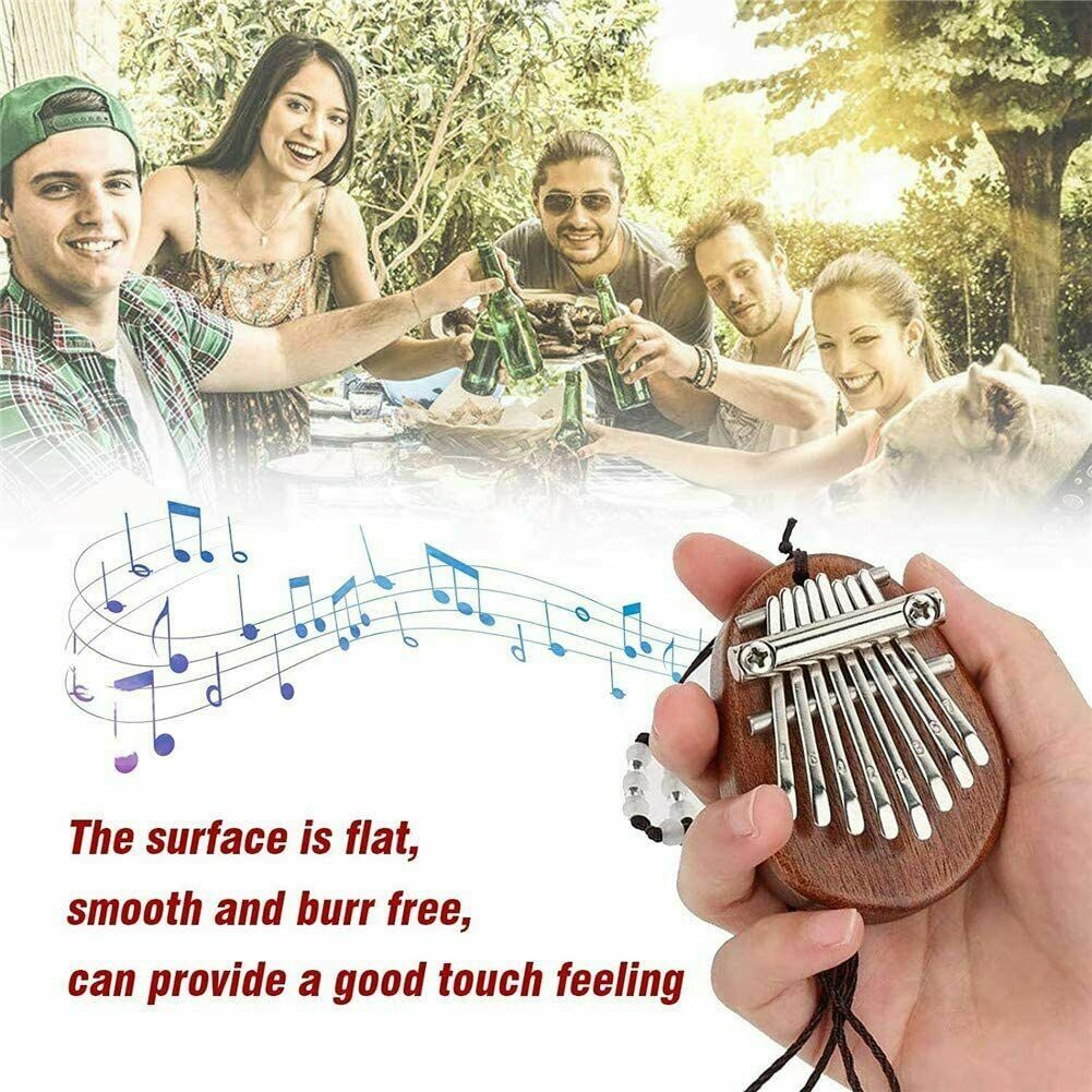 Mini pianoforte Kalimba 8 tasti pollice ottimo suono tastiera strumento musicale