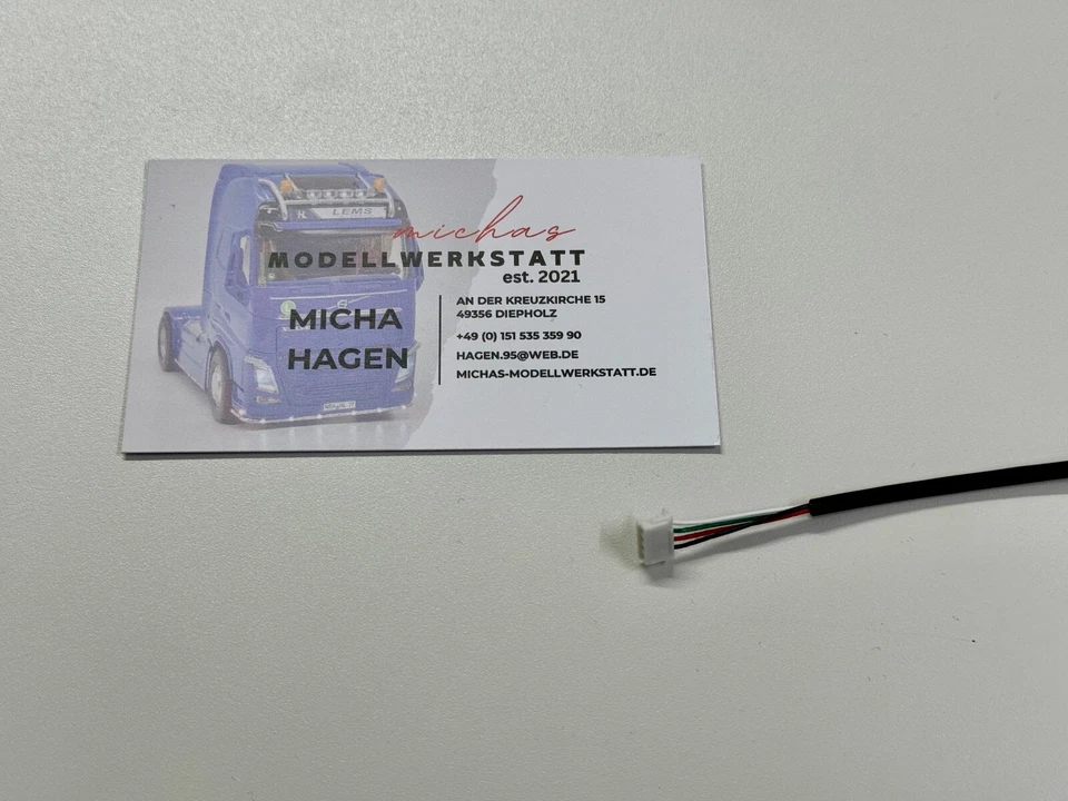 Data Cable 2.5mm 1x Jack + Male 4 Pin for SIKU Control 1:32 Cable. - Image 3 of 4