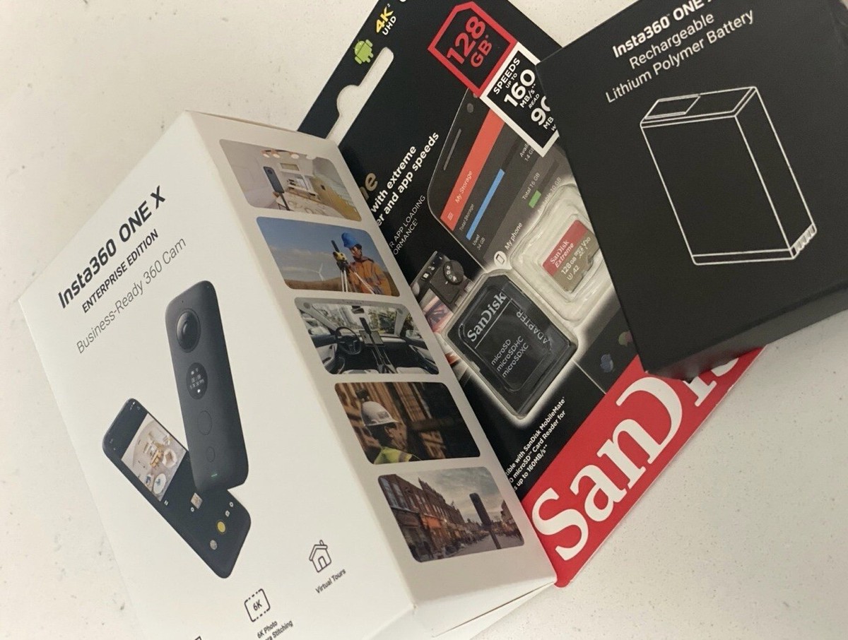 New Unboxed, Sealed] INSTA360 Camera ONE X Enterprise Edition Plus