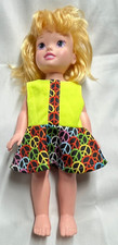 Baby Doll With Yellow Dress- Hair may Have Been Cut- See Pics