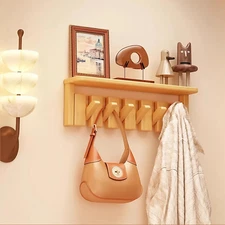 Wall Mounted Piano Key Hanger | Flip Style Hook | Entrance Wall Art Hook, Made o