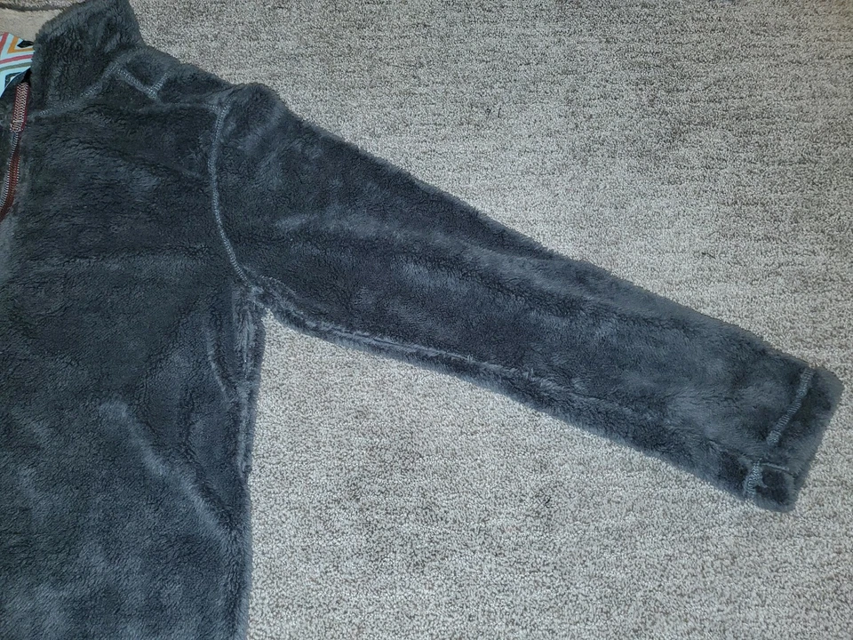 Pebble Pile Pullover 1/2 Zip in Gravel by True Grit Gravel / XS - Image 3 of 4