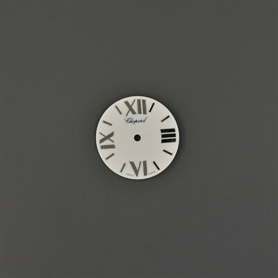 CHOPARD Swiss Zifferblatt Dial Quartz Silver White Happy Diamond Sport 21,6mm