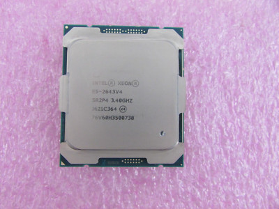 Intel Xeon Processor E5-2643 v4 20M Cache 3.40GHz 6-Core LGA2011 CPU Processor