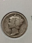 👉1918-S  MERCURY DIME Average  Circulated Condion Choice M/119