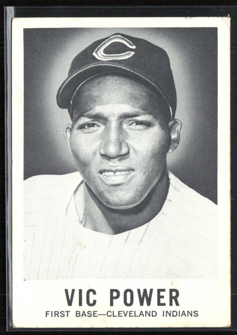Vic Power #65 Baseball Cards 1960 Leaf trading card — raw and PSA graded price guide