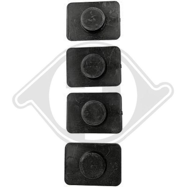 Blende StoßFäNger Diederichs ZUB00220 Hd Tuning FüR Hinten Vorne-image