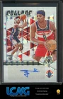 2023-24 Panini Mosaic #CM-BIL Bilal Coulibaly Collage Autographs White #/25 F3A