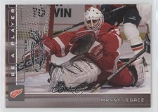 2001-02 ITG Be A Player Memorabilia All-Star Fantasy 1/10 Manny Legace #132 t4m