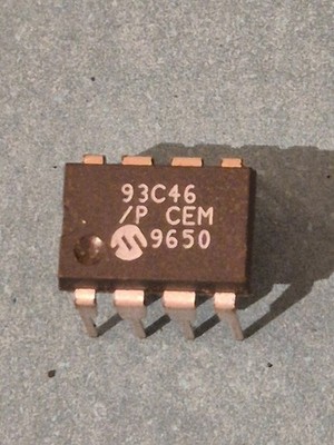 New old stock elektronische Bauteile 93C46