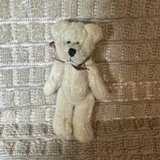 3” Miniature Tan Jointed Stuffed Teddy Bear Dollhouse Barbie So Cute