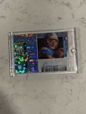 2025 Panini Select Omarion Hampton  Chargers Rookie Ticket  Autograph  /24 NFL