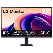 LG 27U631AB 27inch QHD 2560 x 1440 IPS Computer Monitor, 100Hz, 5ms, HDR10, R...