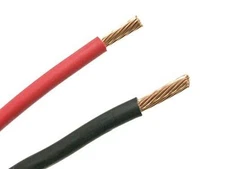 Ac/dc Wire and Supply Black and Red 10 Awg Gauge Gxl Automotive High Temp Pure C