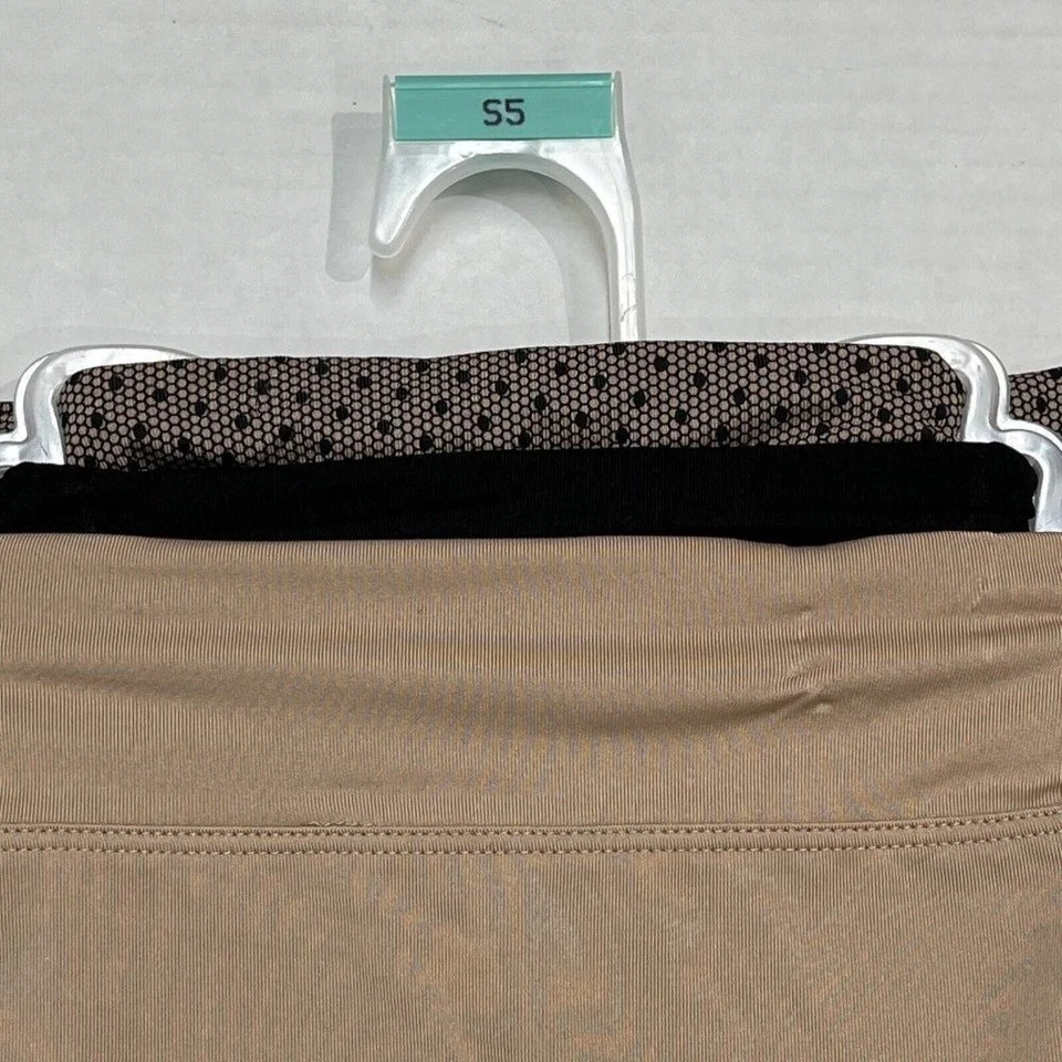 Warners Panties Womens 5 S Set Of 3 No Muffin Top Brief Nude Black Dot Neutral - Image 3 of 4