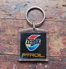 Vintage Advertising Keychain - Valvoline Zerex Pyroil