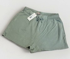 Vineyard Vines Women Beachy Terry Shorts Drawstring/Pockets Dune Grass Sz L NWT