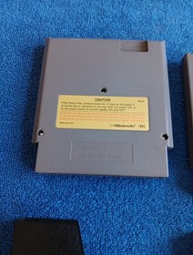 Nintendo NES System - 2 Game Lot Baseball Stars / Bases Loaded Baseball Games 