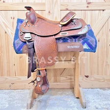 15" Hereford Silver Show Saddle