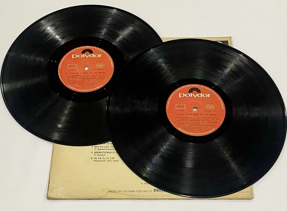 The Beatles ‎– Lo Primero De Los Beatles Con Tony Sheridan - 2 x Vinyl Colombia Foto 4 de 4