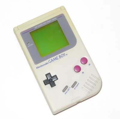 Nintendo OG Game Boy Console (DMG-001) Works Great w/ Screen Lines TESTED!
