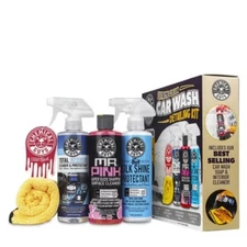 Chemical Guys 5pc Wash & Shine Car Detailing Kit (Scented Liquid)