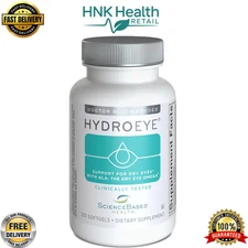 ScienceBased Health HydroEye Dry Eye Supplement, Omega-3 – 120 Softgels
