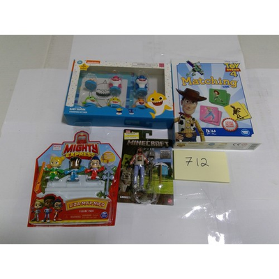#ad Disney Minecraft Baby Shark Mighty Express Toy Bundle Kids New Multi NIB Lot $27.00