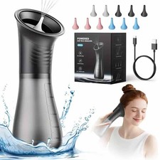 Electric Ear Wax Removal Cleaner USB Rechargeable Irrigation Kit 2000mAh