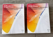 Adobe Creative Suite 3 Design Premium Mac Lot 2 Sets CS3 Read Desc