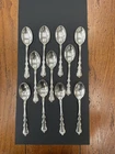 International Sterling "Angelique" lot of 11 Teaspoons 6in