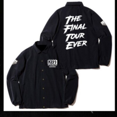 KISS Jacket End of the Road Final Tour Ever Japan 2022 Black Size M