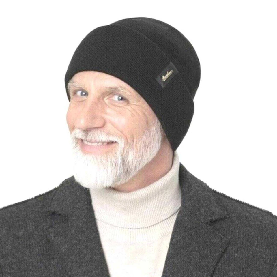 BORSALINO Street Beanie Strickmütze Wollmütze Wintermütze Umschlagmütze - Bild 3 von 3