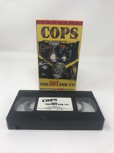 COPS Too Hot for TV (1996 VHS) Band 1 Vintage Band nicht bewertet - Bild 5 von 7