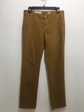 Anthropologie Pilcro No 27 Saddle Brown Straight Leg Pants