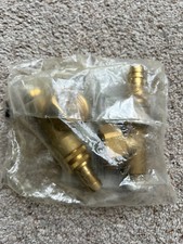 Polypipe Brass Manifold End Set - PB127ES - Older Type New