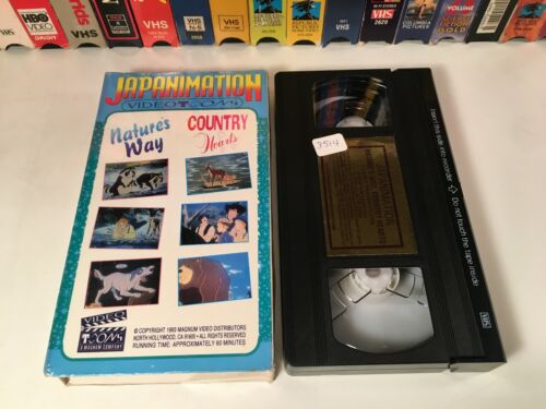 * Japanimation VideoToons: Nature's Way/Country Hearts VHS 80s Anime  Yearling | eBay